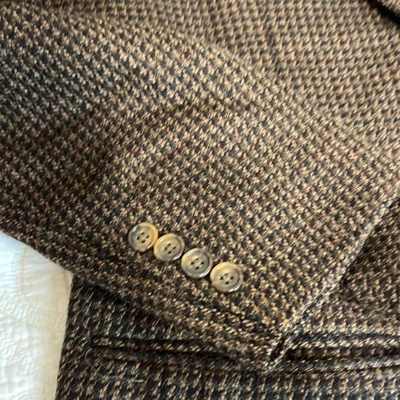 Vintage Oscar de La Renta Men’s Tailored Wool Blazer/ 44L - Picture 5 of 10